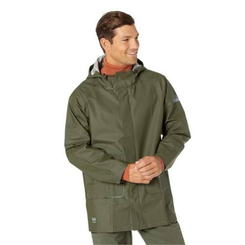 Workwear Men's Mandal Rain Jacket, Army Green, 5X-Large