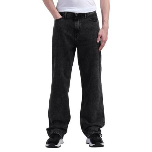 Black Mens Cobain Losse Fit Jeans