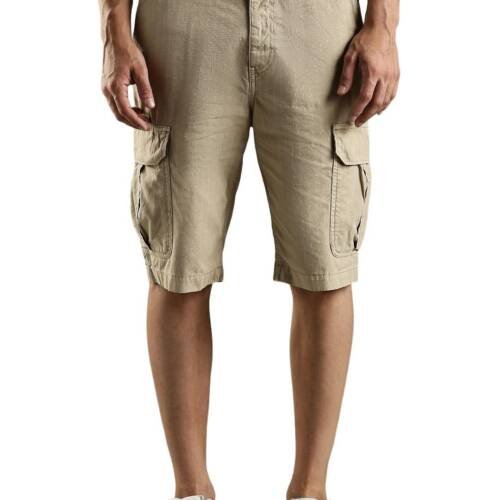 Regular Fit Self-Design Mid Rise Shorts