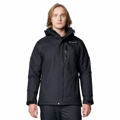Men Black Omni Heat Reflective Last Tracks II Jacket