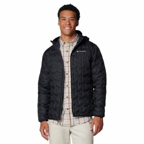 Men Black Delta Ridge II Down Slim Jacket for Hiking | Trekking