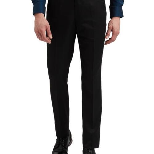 Men's Slim Fit Work Utility Pants (PETFOSLBR35628_Dark Blue_38)