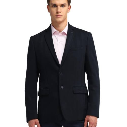 Men's Classic Slim Formal Blazer (ARAIBZ5063_Blue