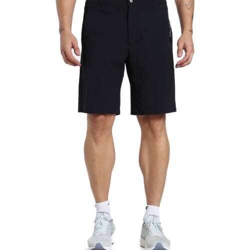 Men’s Training Woven Shorts | Stretch Elastic Fabric | Lightweight Breathable Activewear for Gym, Training, Running & Sports Wear | Black |XL