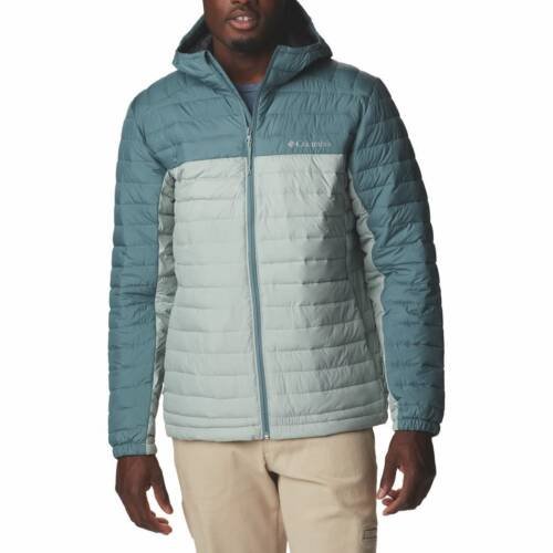 Mens Silver Falls Hooded Jacket, Niagara, Metal