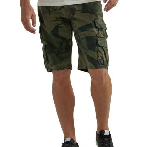 Men's Relaxed Fit Twill Cargo Short, Forest Green Camo